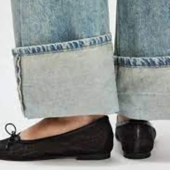 Free People Arissa Sheer Mesh Flats NWT * - Picture 3 of 3